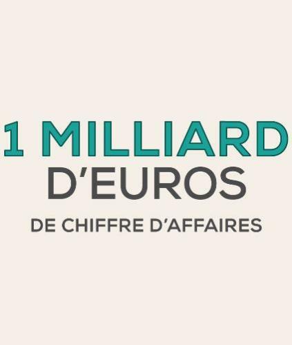 Illustration du milliard dépassé par Cerfrance de CA