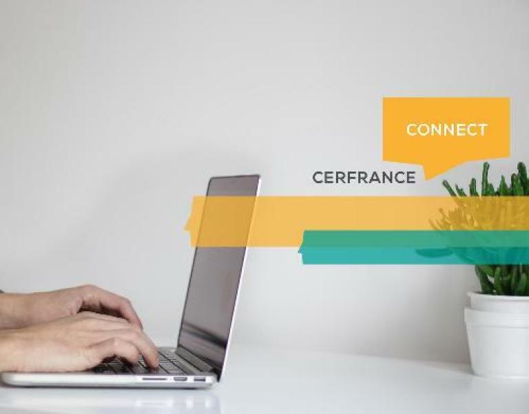 Homme se connectant à Cerfrance Connect