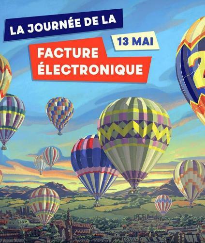 Illustration de la journée de la facture électronique de 2025
