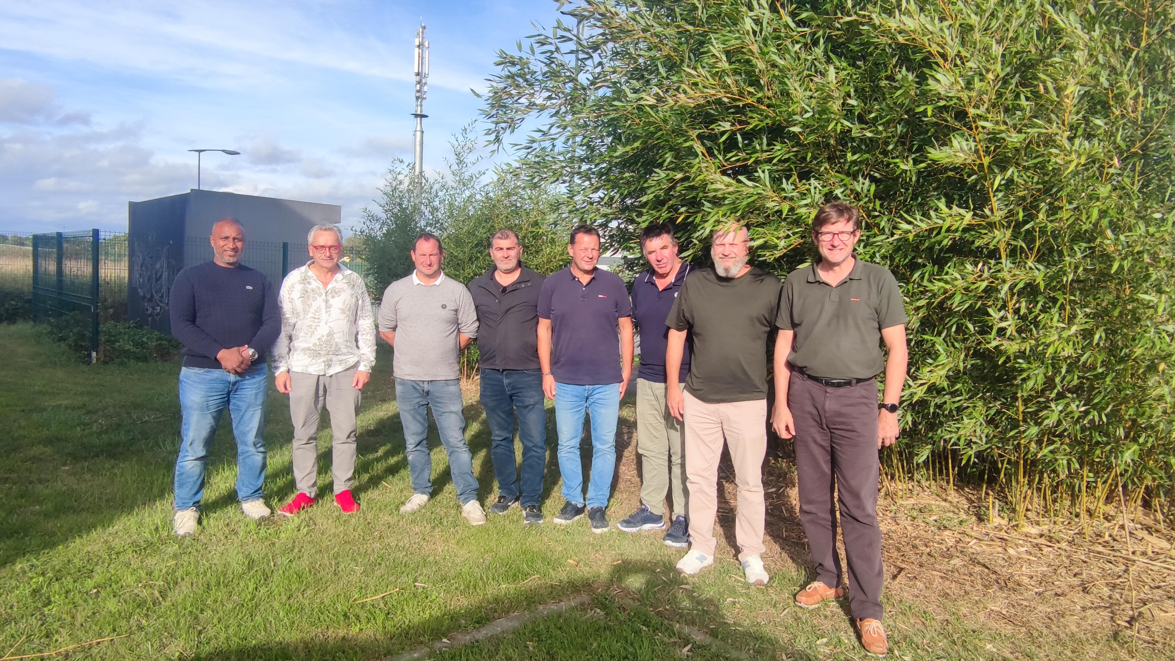 Les associés prennent la pose